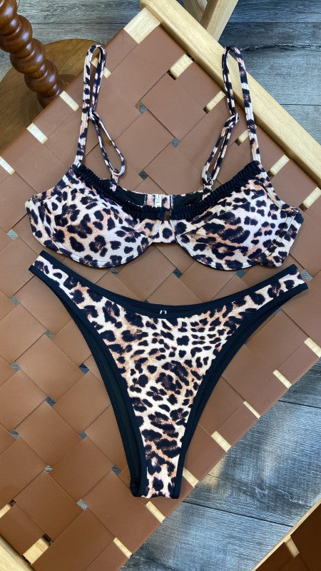 leopard dreams bikini set
